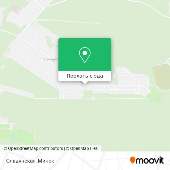 Карта Славянская
