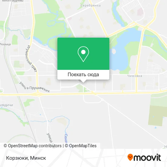 Карта Корзюки