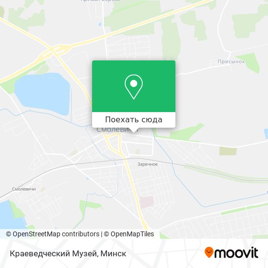 Карта Краеведческий Музей