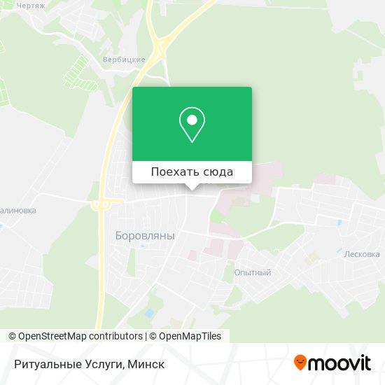 Карта Ритуальные Услуги