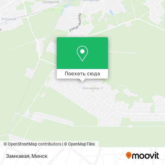 Карта Замкавая