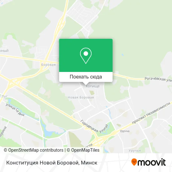 Карта Конституция Новой Боровой