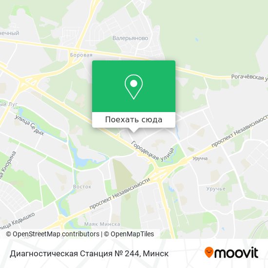 Карта Диагностическая Станция № 244