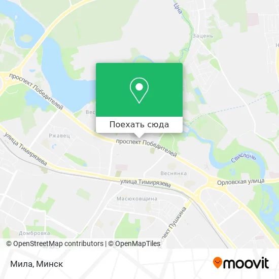 Карта Мила
