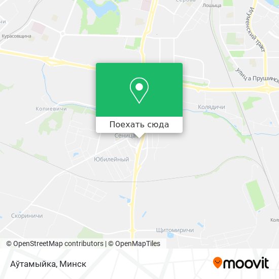 Карта Аўтамыйка