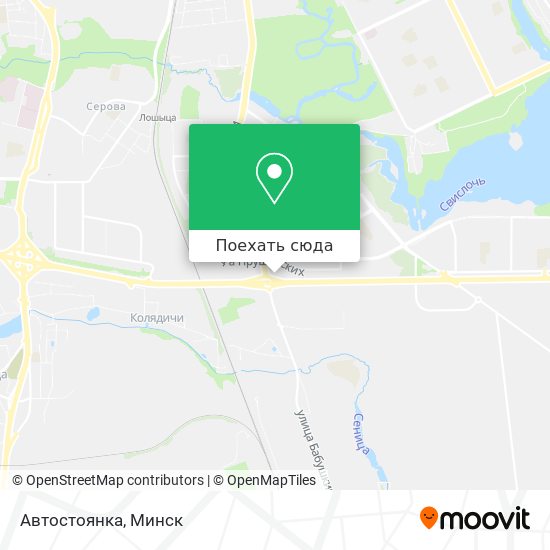 Карта парковок минск