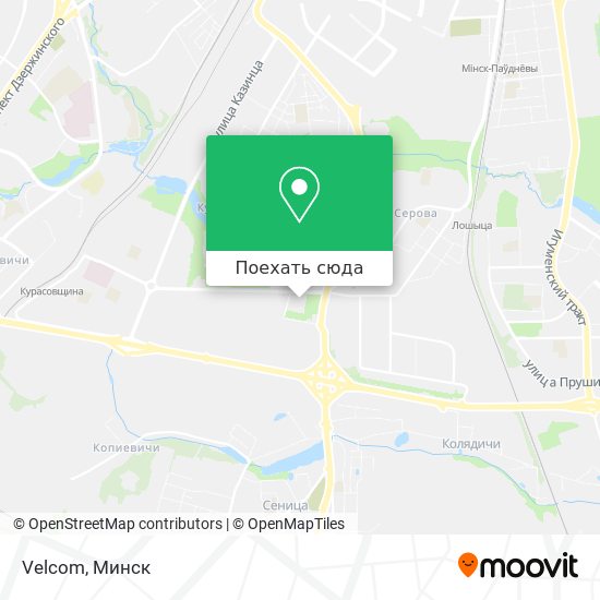 Карта Velcom