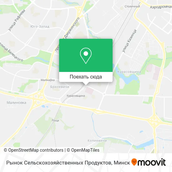 Карта Рынок Сельскохозяйственных Продуктов