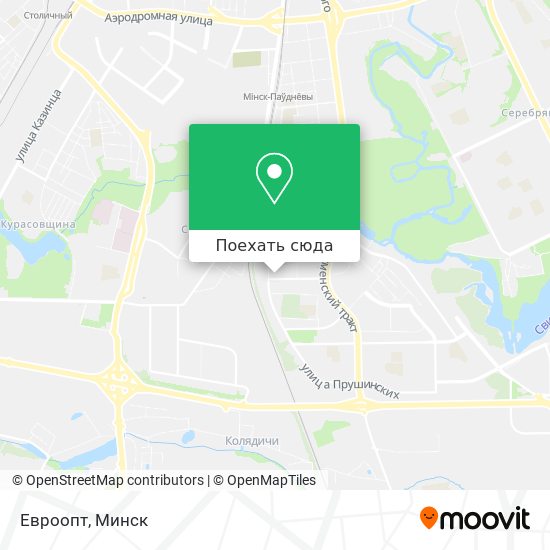Карта Евроопт