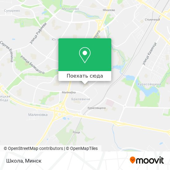 Карта Школа