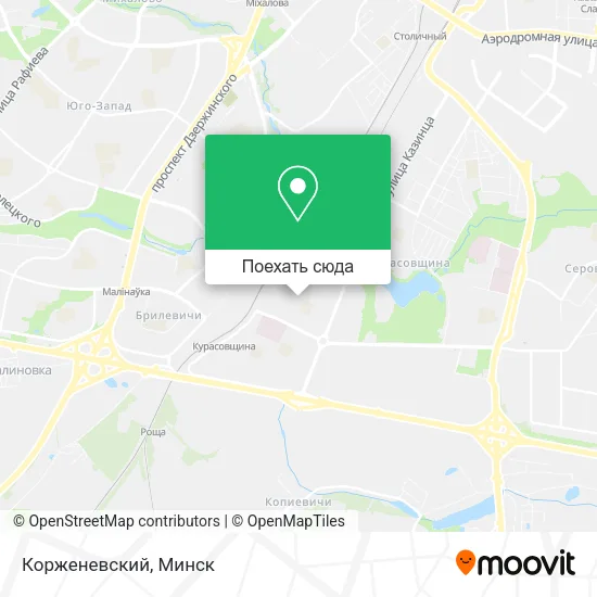 Карта Корженевский