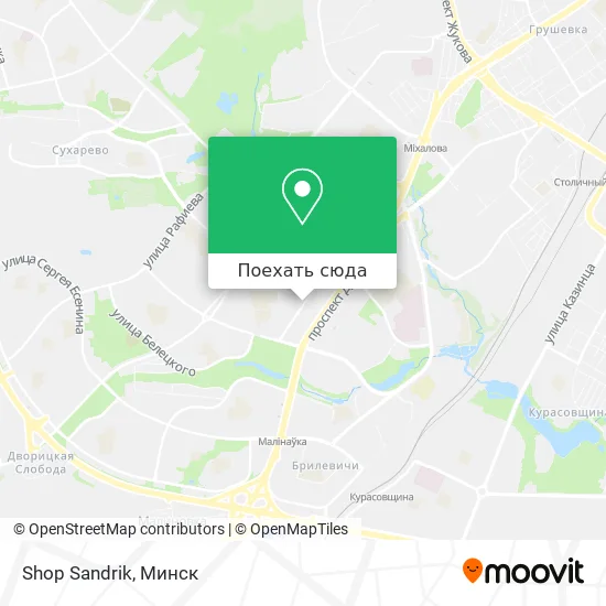 Карта Shop Sandrik