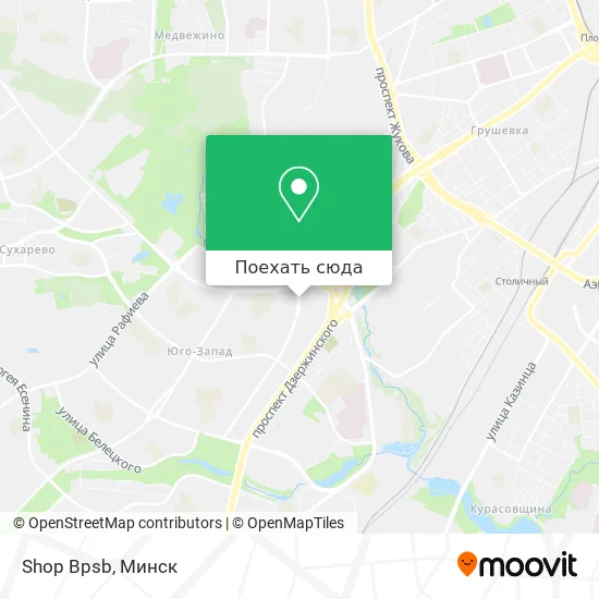 Карта Shop Bpsb