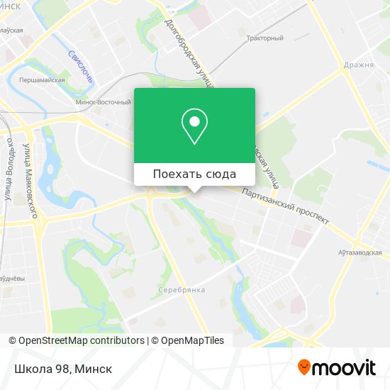 Карта Школа 98