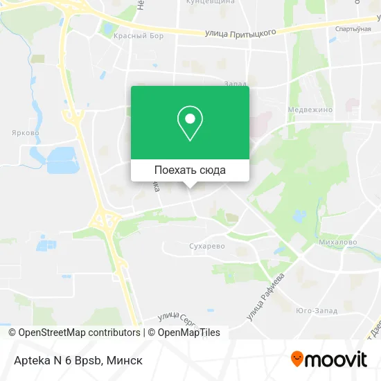 Карта Apteka N 6 Bpsb
