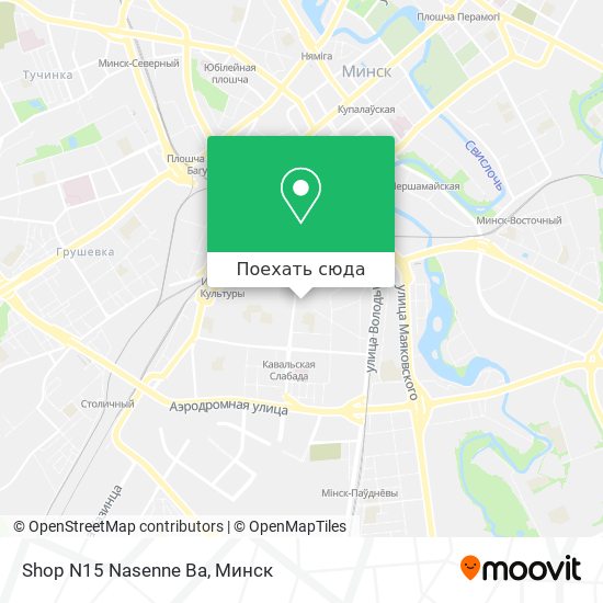 Карта Shop N15 Nasenne Ba