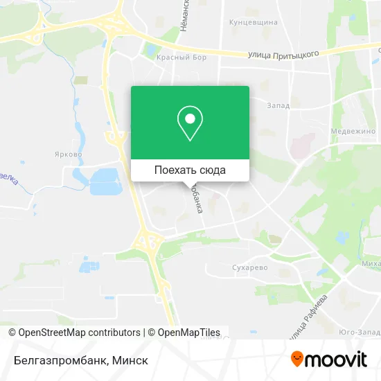 Карта Белгазпромбанк