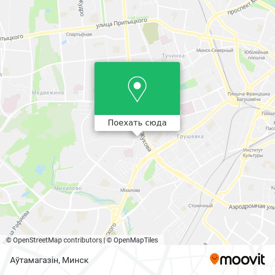 Карта Аўтамагазін