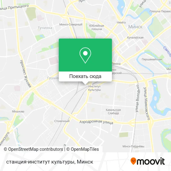 Карта станция-институт культуры