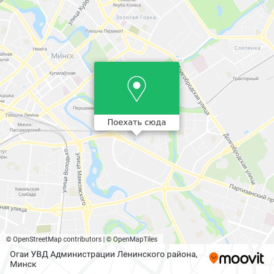 Карта Огаи УВД Администрации Ленинского района