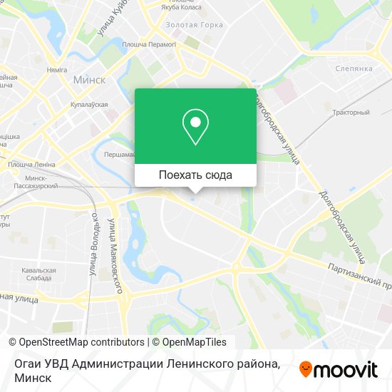 Карта Огаи УВД Администрации Ленинского района