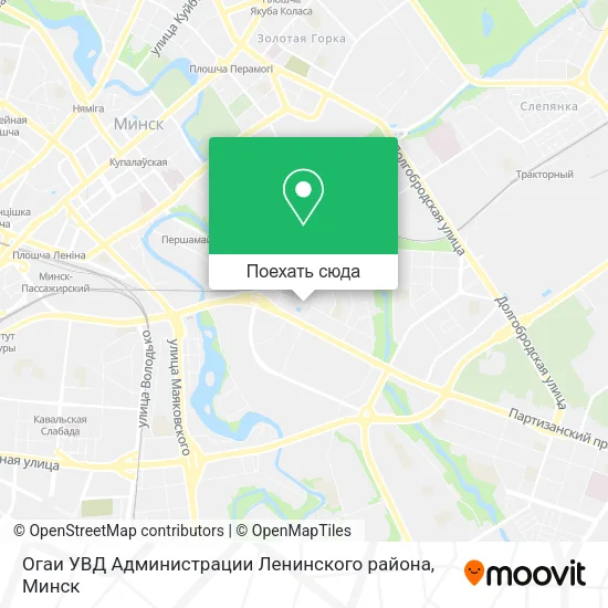 Карта Огаи УВД Администрации Ленинского района