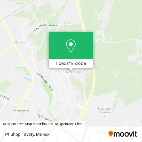 Карта Pt Shop Tsvety