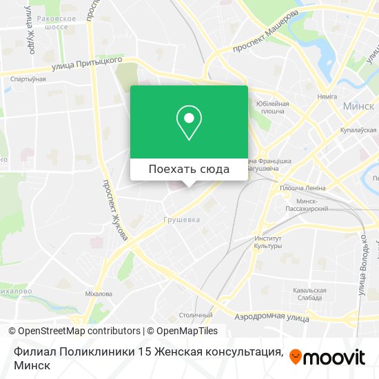Карта Филиал Поликлиники 15 Женская консультация