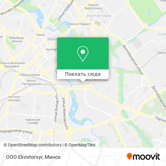 Карта OOO Ekovtorsyr