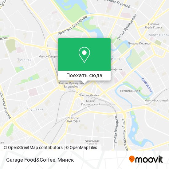 Карта Garage Food&Coffee