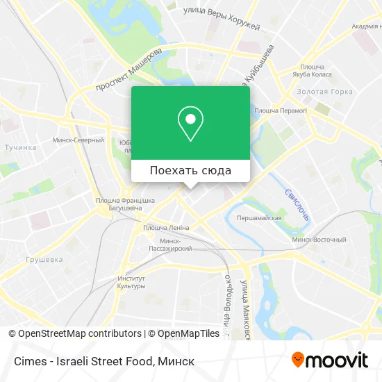 Карта Cimes - Israeli Street Food