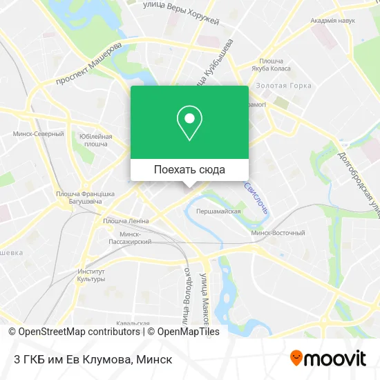 Карта 3 ГКБ им Ев Клумова