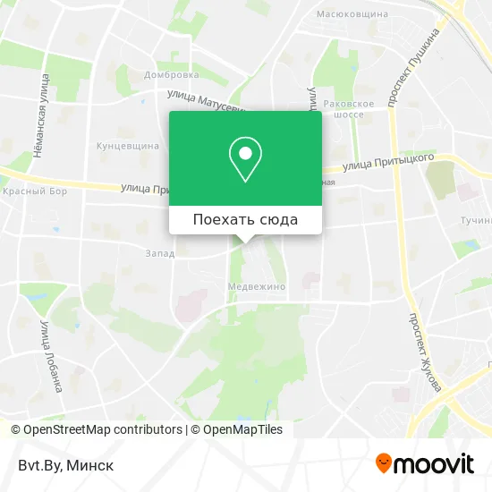 Карта Bvt.By