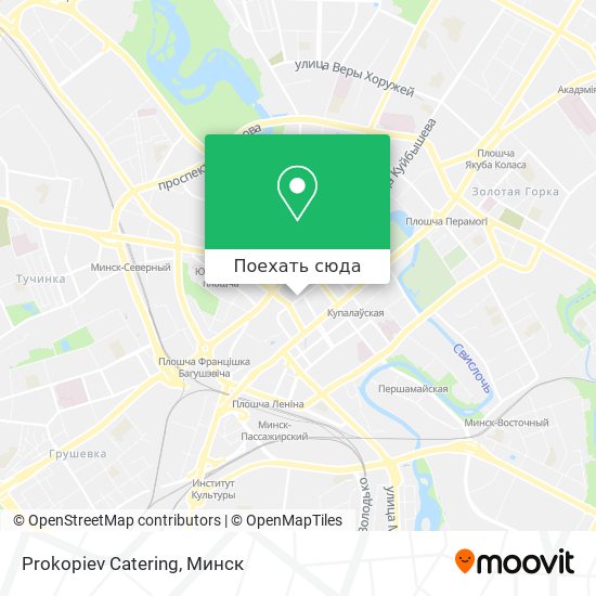 Карта Prokopiev Catering