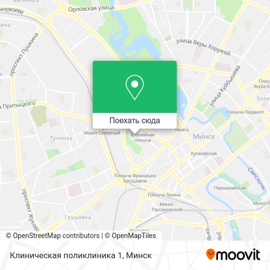 Карта Клиническая поликлиника 1