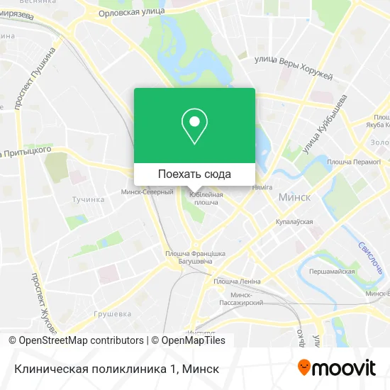 Карта Клиническая поликлиника 1
