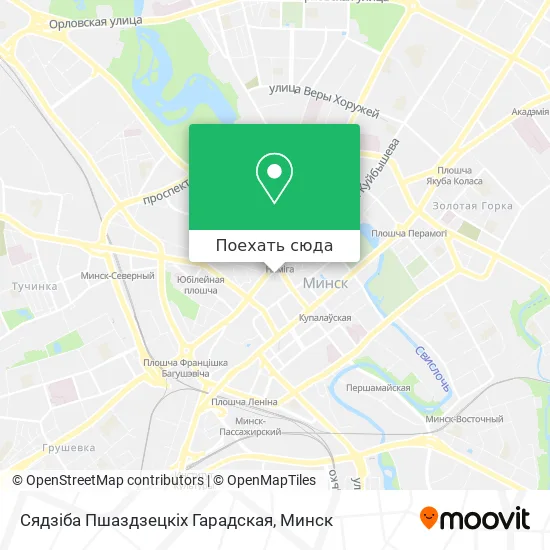 Карта Сядзіба Пшаздзецкіх Гарадская