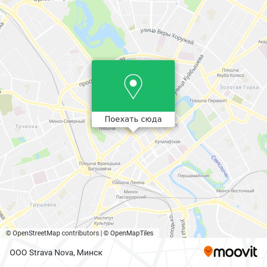 Карта OOO Strava Nova
