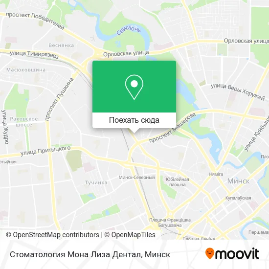 Карта Стоматология Мона Лиза Дентал