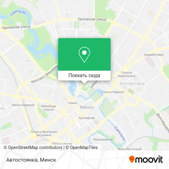 Карта Автостоянка