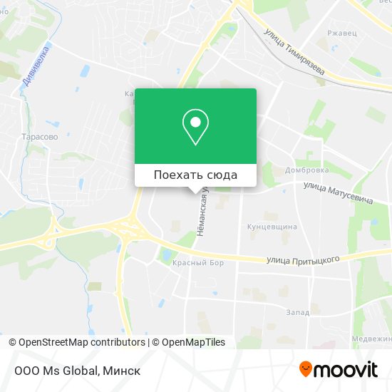 Карта OOO Ms Global