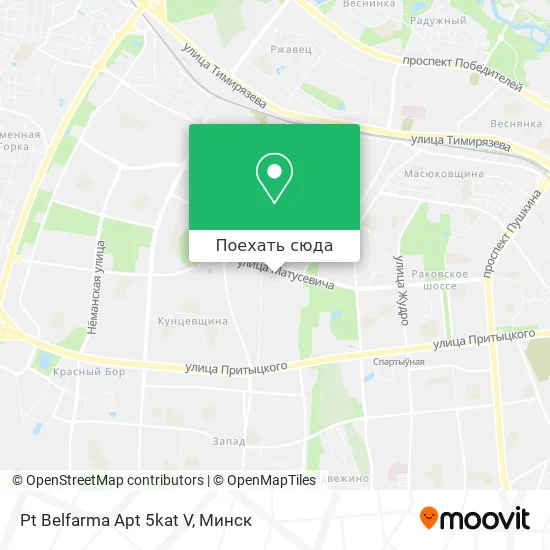 Карта Pt Belfarma Apt 5kat V