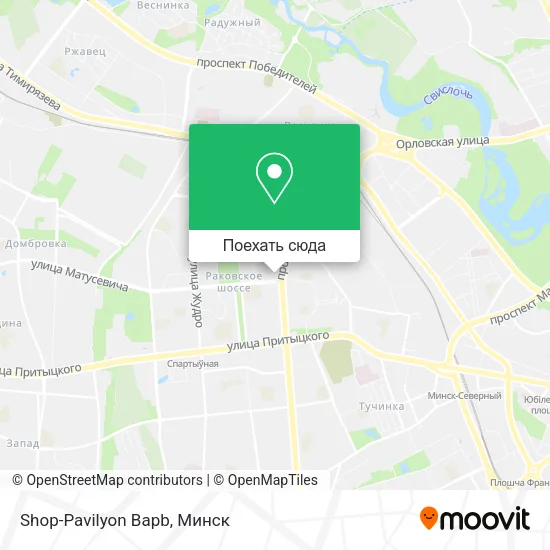 Карта Shop-Pavilyon Bapb