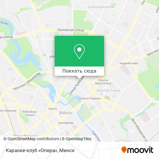 Карта Караоке-клуб «Опера»