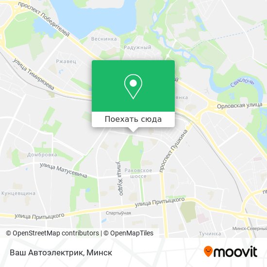 Карта Ваш Автоэлектрик