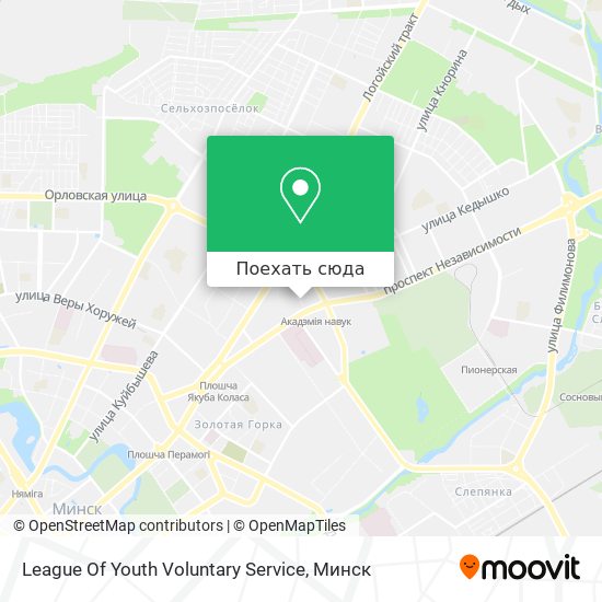 Карта League Of Youth Voluntary Service