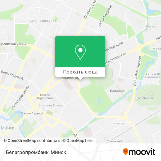 Карта Белагропромбанк