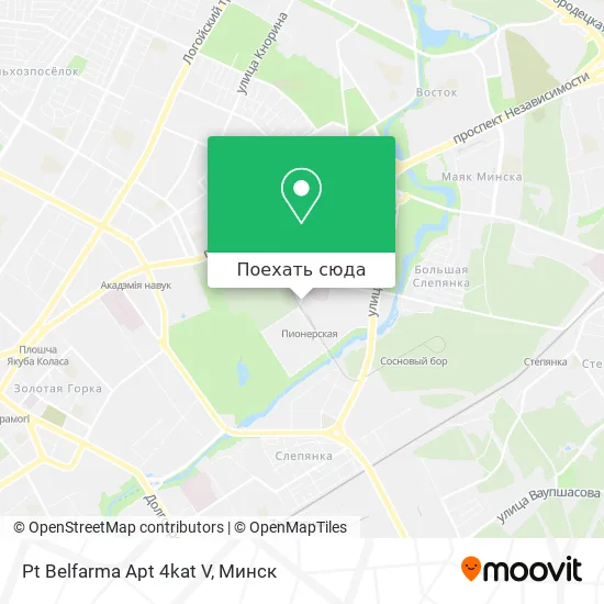 Карта Pt Belfarma Apt 4kat V