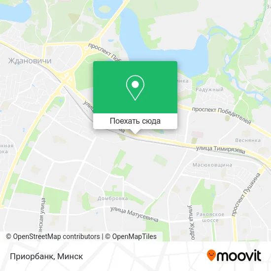Карта Приорбанк