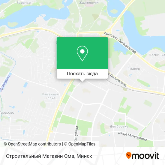 Карта Строительный Магазин Ома